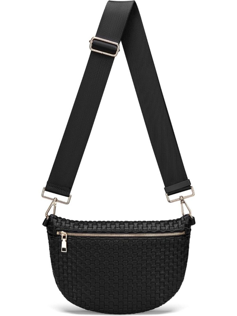Stylish Woven Crossbody Bag for Women | Leather Sling Purse for Travel